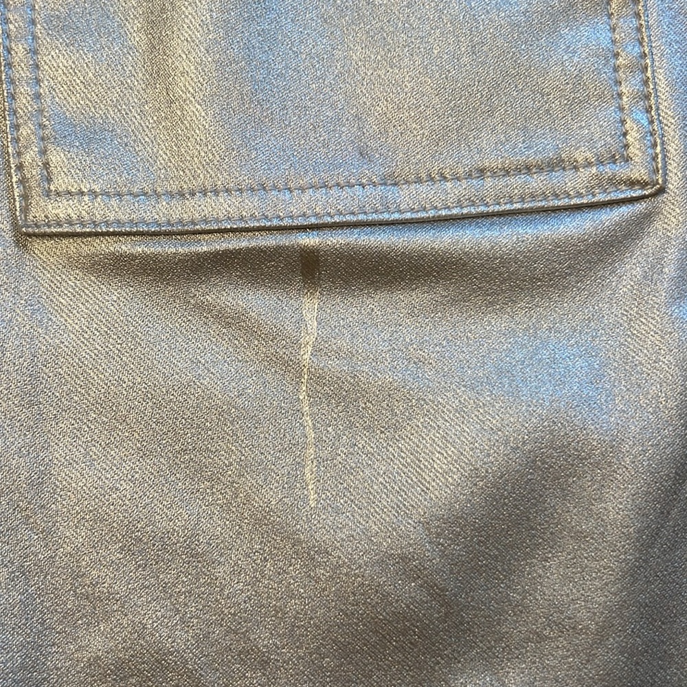 Metallic silver slacks - Picture 5 of 5